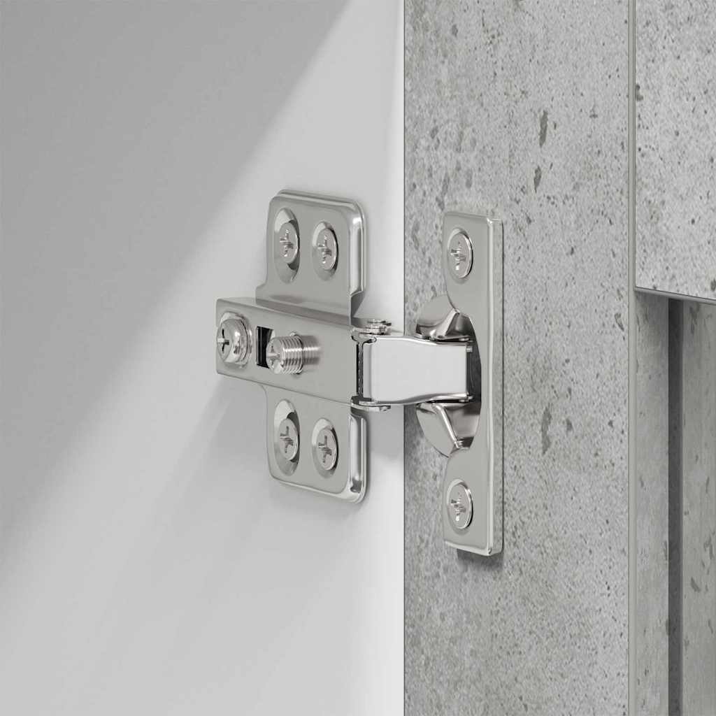 Hanging cabinet with Shelf Riga Concrete Grey 60 x 31 x 100 cm