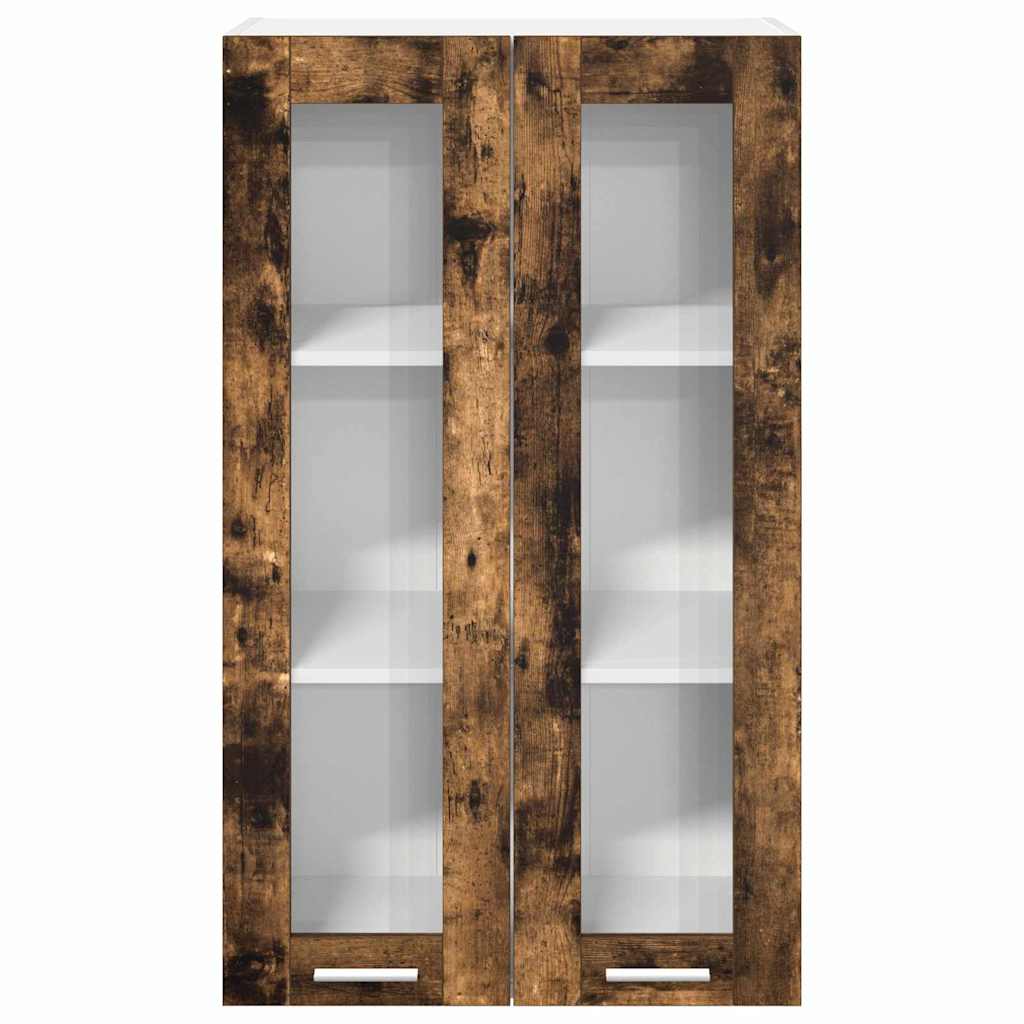Hanging cabinet with Shelf Riga Smoked Oak 60 x 31 x 100 cm