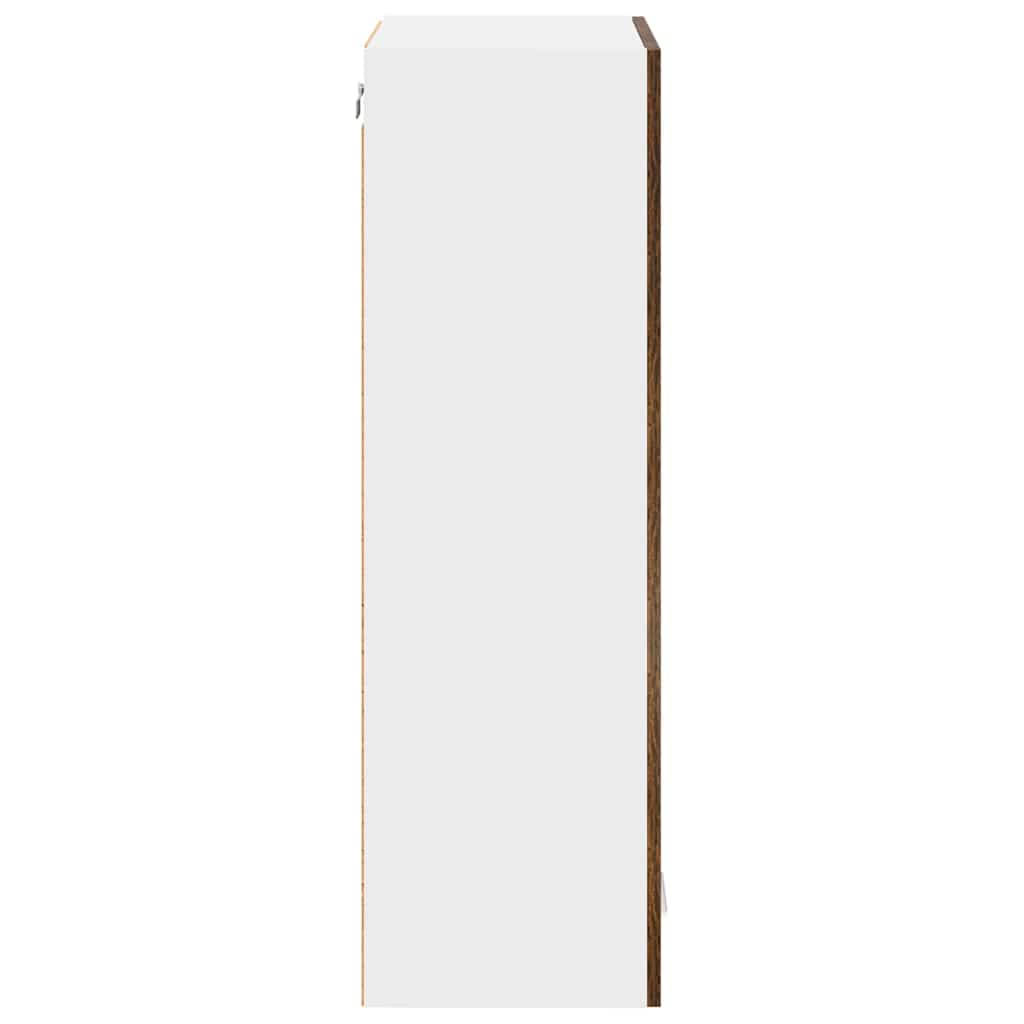 Hanging cabinet with Shelf Riga Smoked Oak 60 x 31 x 100 cm