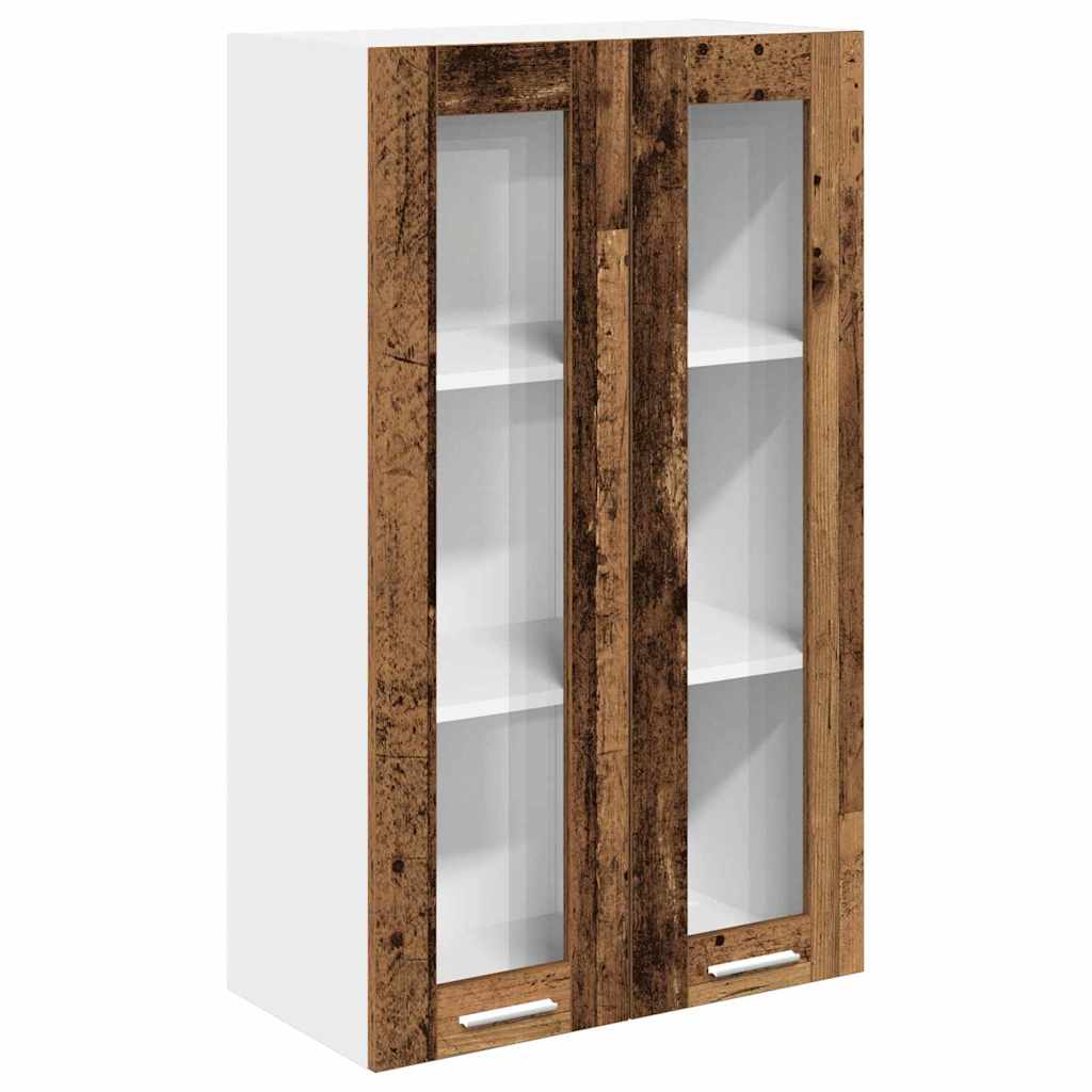 Hanging cabinet Riga Old Wood 60 x 31 x 100 cm Engineered Wood