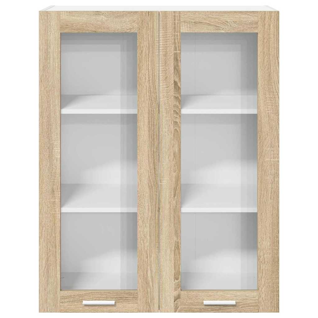Hanging cabinet with Shelf Riga Sonoma Oak 80 x 31 x 100 cm