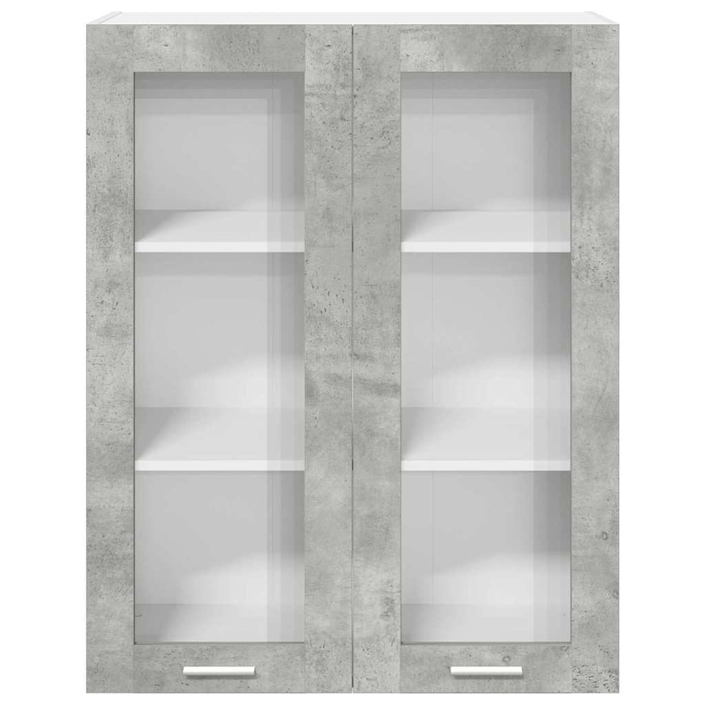 Hanging cabinet with Shelf Riga Concrete Grey 80 x 31 x 100 cm