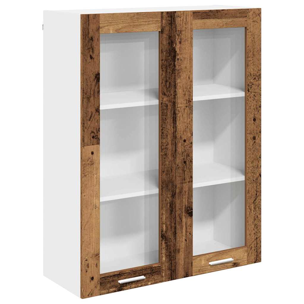 Hanging cabinet Riga Old Wood 80 x 31 x 100 cm Engineered Wood