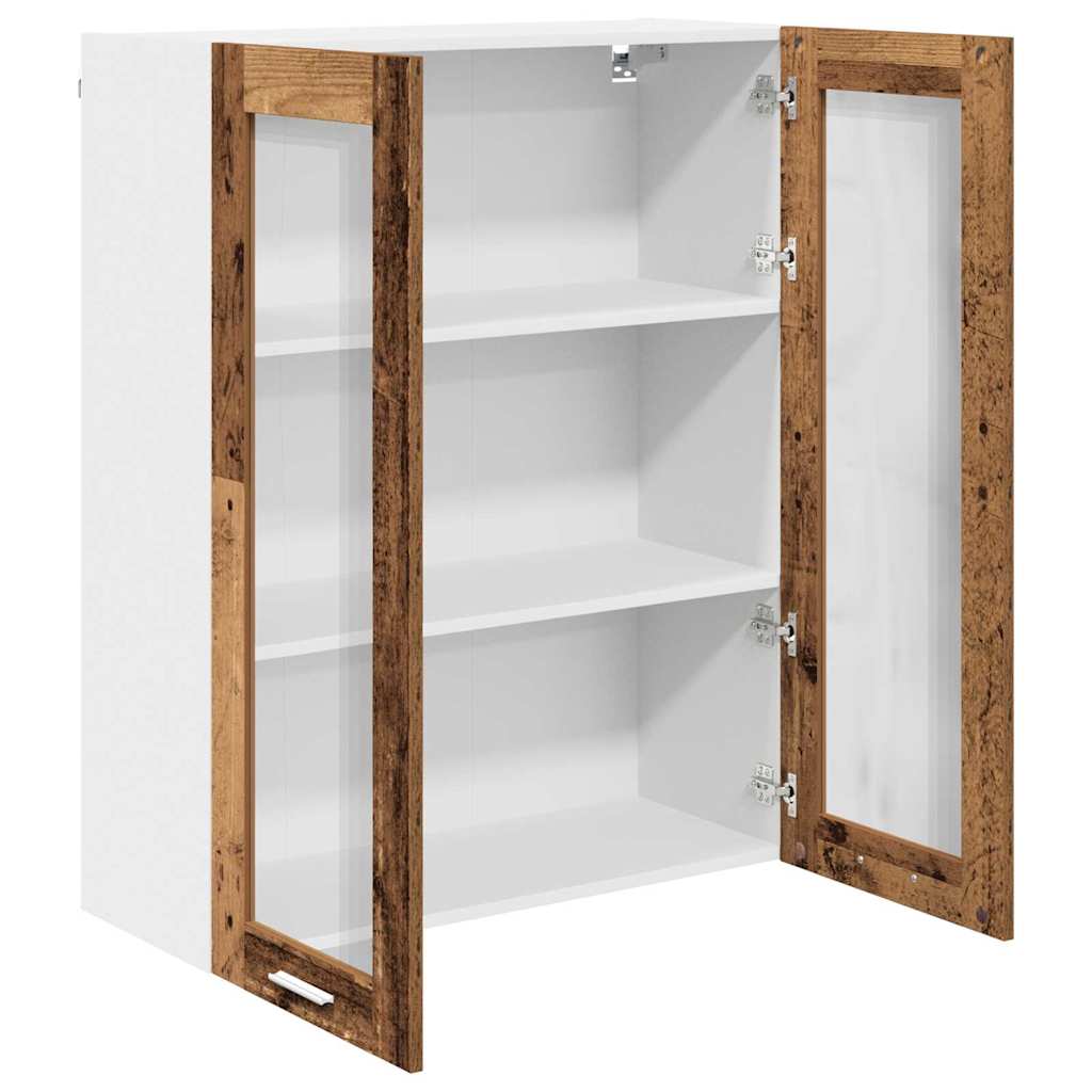 Hanging cabinet Riga Old Wood 80 x 31 x 100 cm Engineered Wood