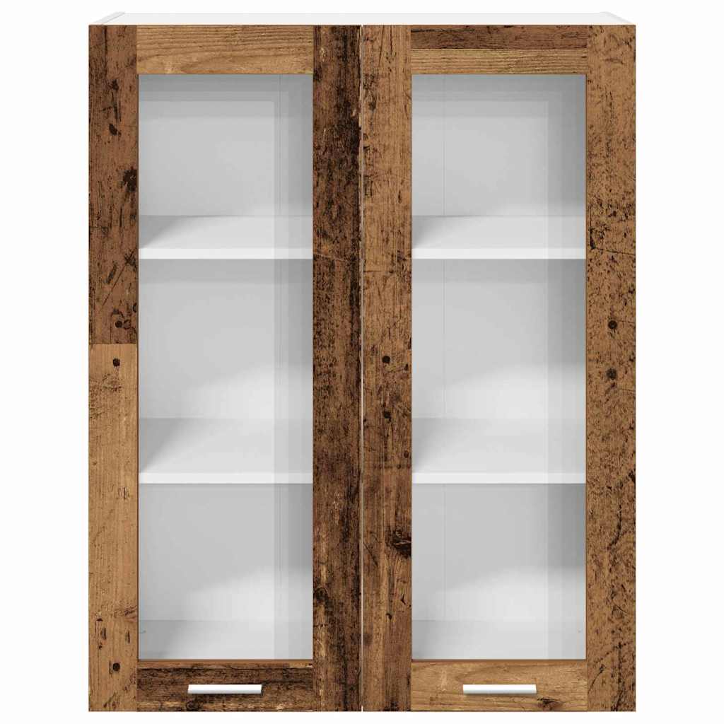 Hanging cabinet Riga Old Wood 80 x 31 x 100 cm Engineered Wood