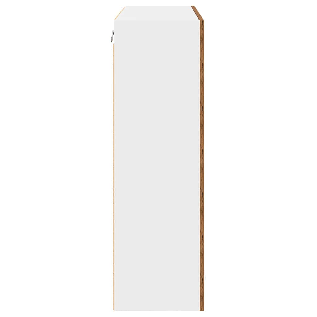 Hanging cabinet Riga Old Wood 80 x 31 x 100 cm Engineered Wood