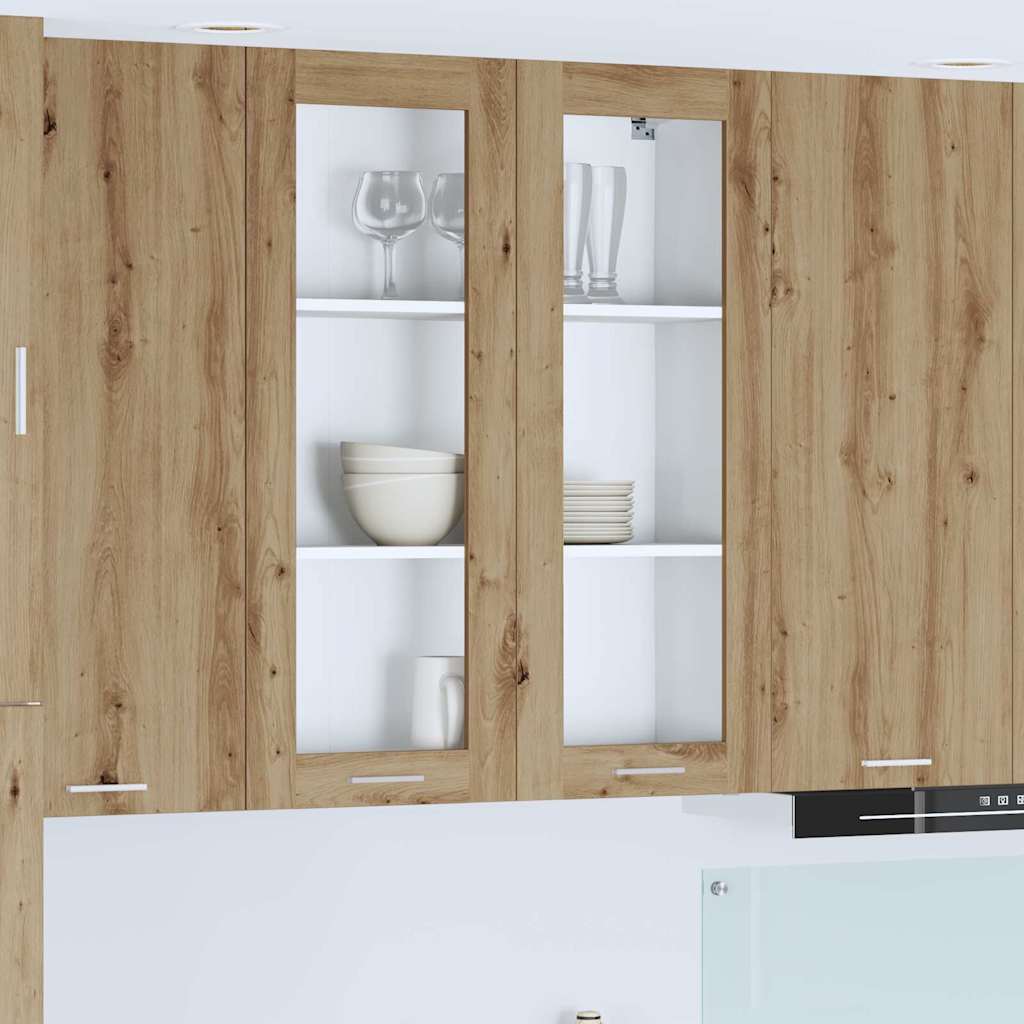 Hanging cabinet with Shelf Riga Artisan Oak 80 x 31 x 100 cm