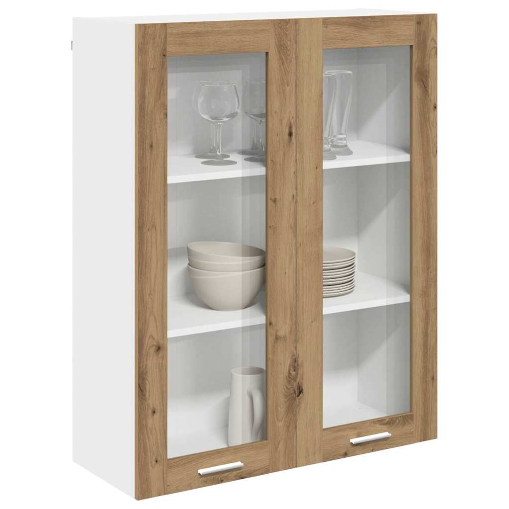 Hanging cabinet with Shelf Riga Artisan Oak 80 x 31 x 100 cm