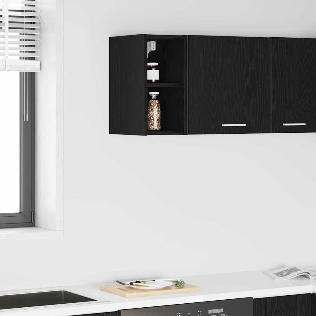 Hanging cabinet with Shelf Riga Black Oak 20 x 29.5 x 40 cm