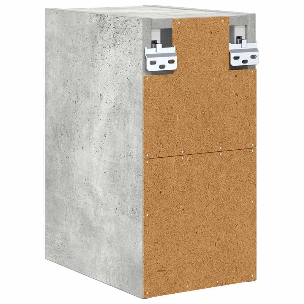Hanging cabinet with Shelf Riga Concrete Grey 20 x 29.5 x 40 cm