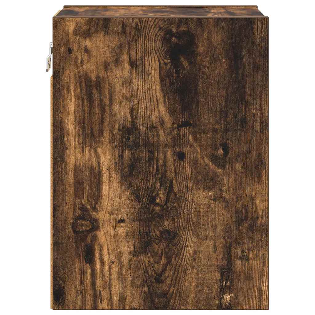 Hanging cabinet with Shelf Riga Smoked Oak 20 x 29.5 x 40 cm