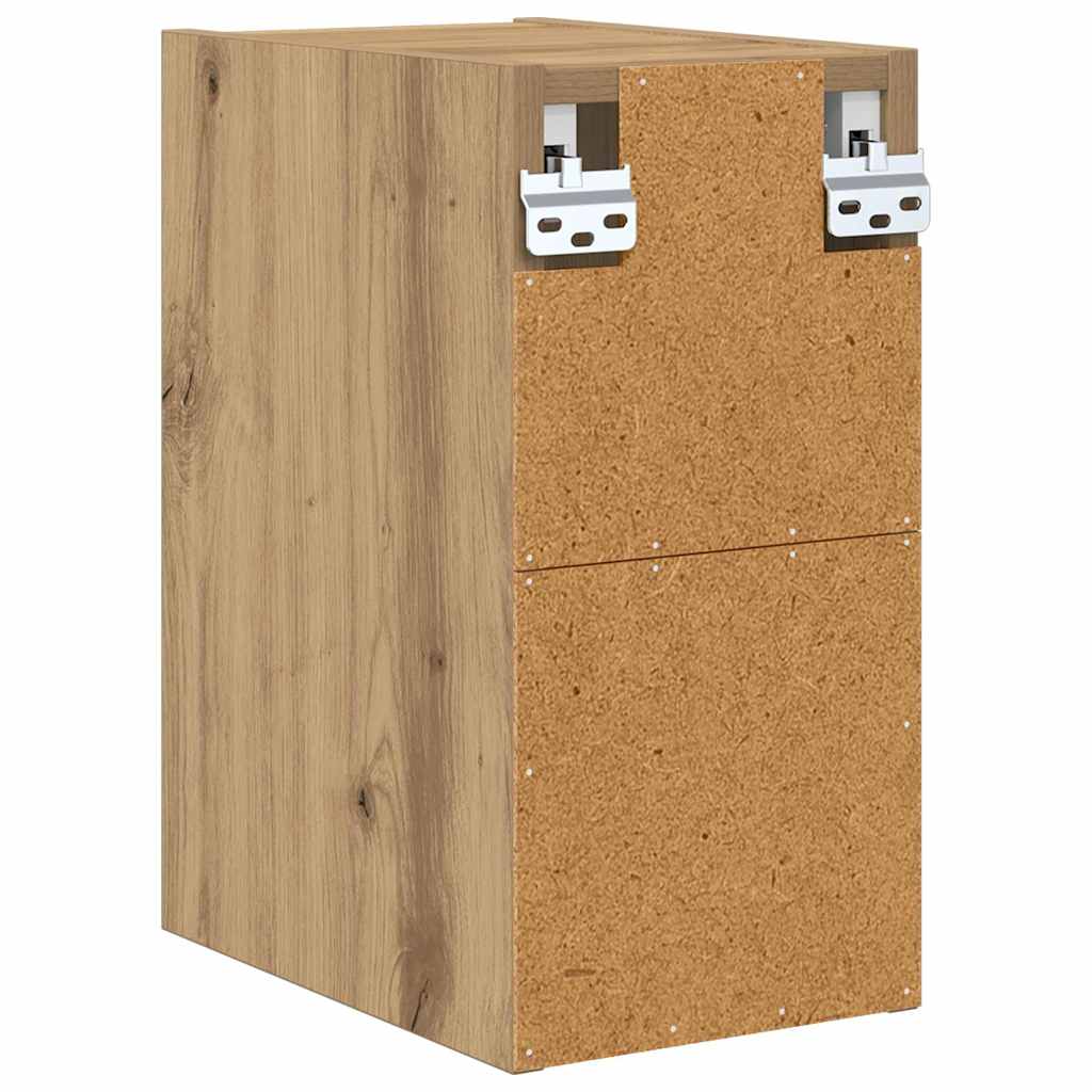 Hanging cabinet with Shelf Riga Artisan Oak 20 x 29.5 x 40 cm