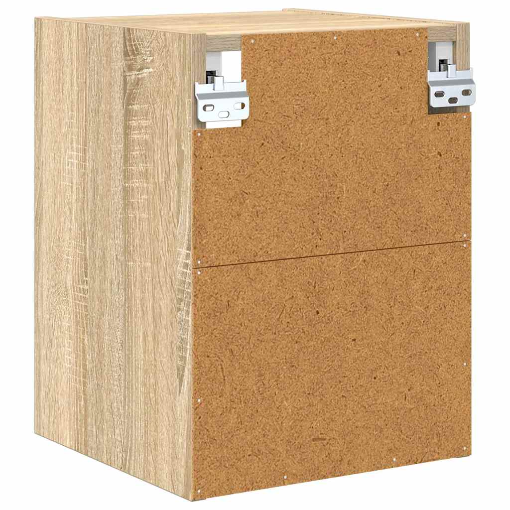 Hanging cabinet with Shelf Riga Sonoma Oak 30 x 29.5 x 40 cm