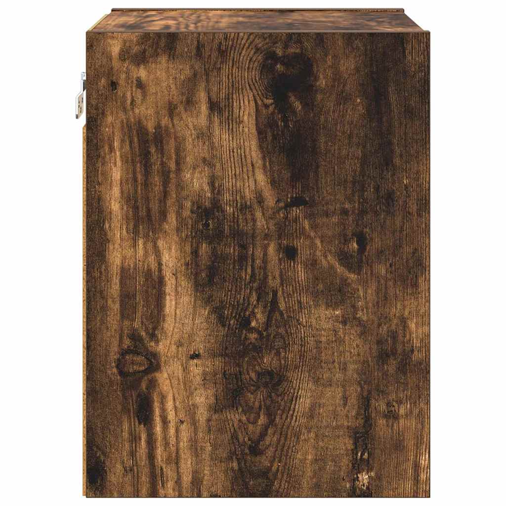 Hanging cabinet with Shelf Riga Smoked Oak 30 x 29.5 x 40 cm