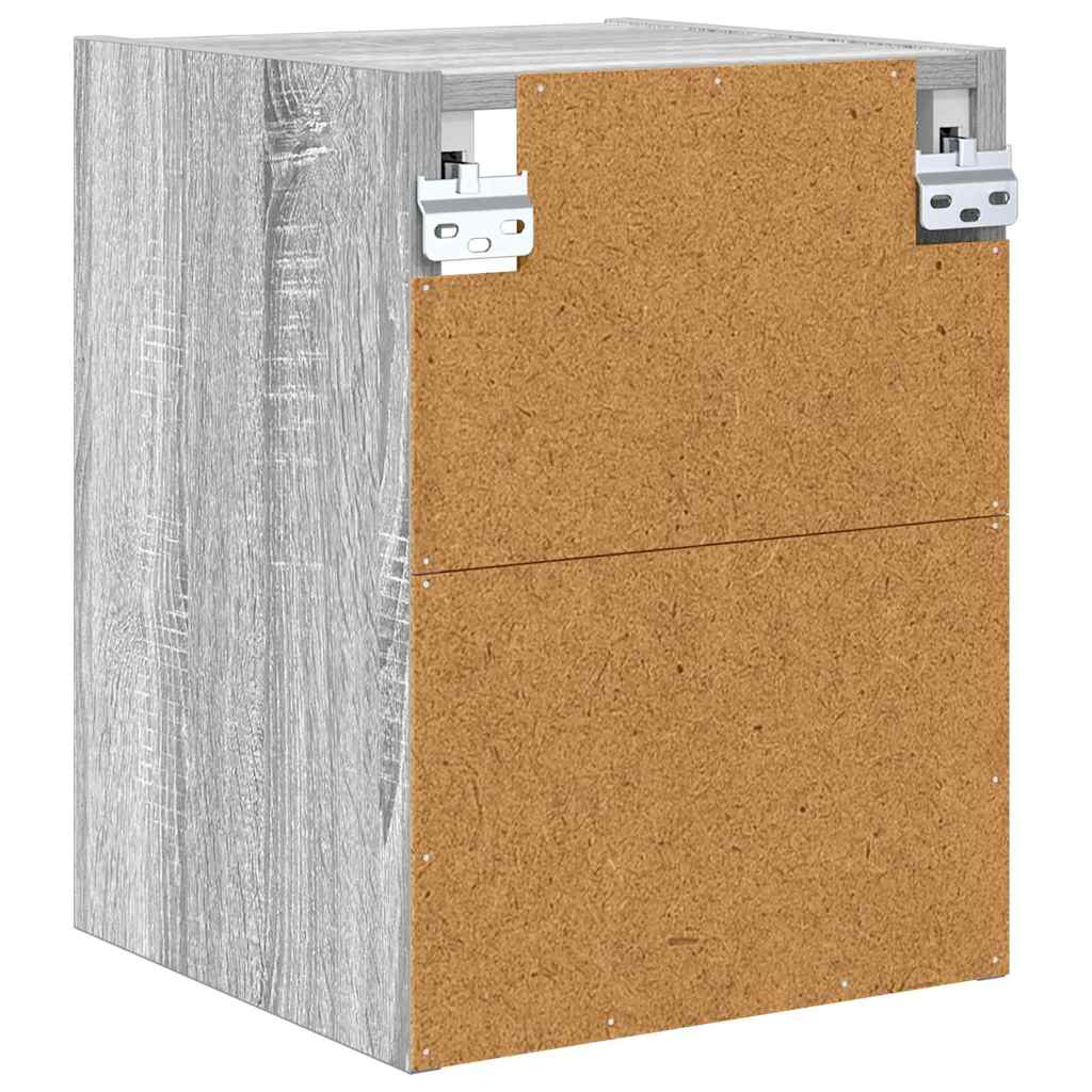 Hanging cabinet with Shelf Riga Grey Sonoma 30 x 29.5 x 40 cm
