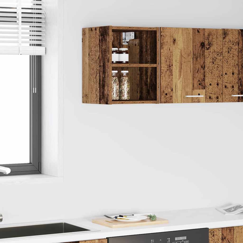 Hanging cabinet Riga Old Wood 30 x 29.5 x 40 cm Engineered Wood