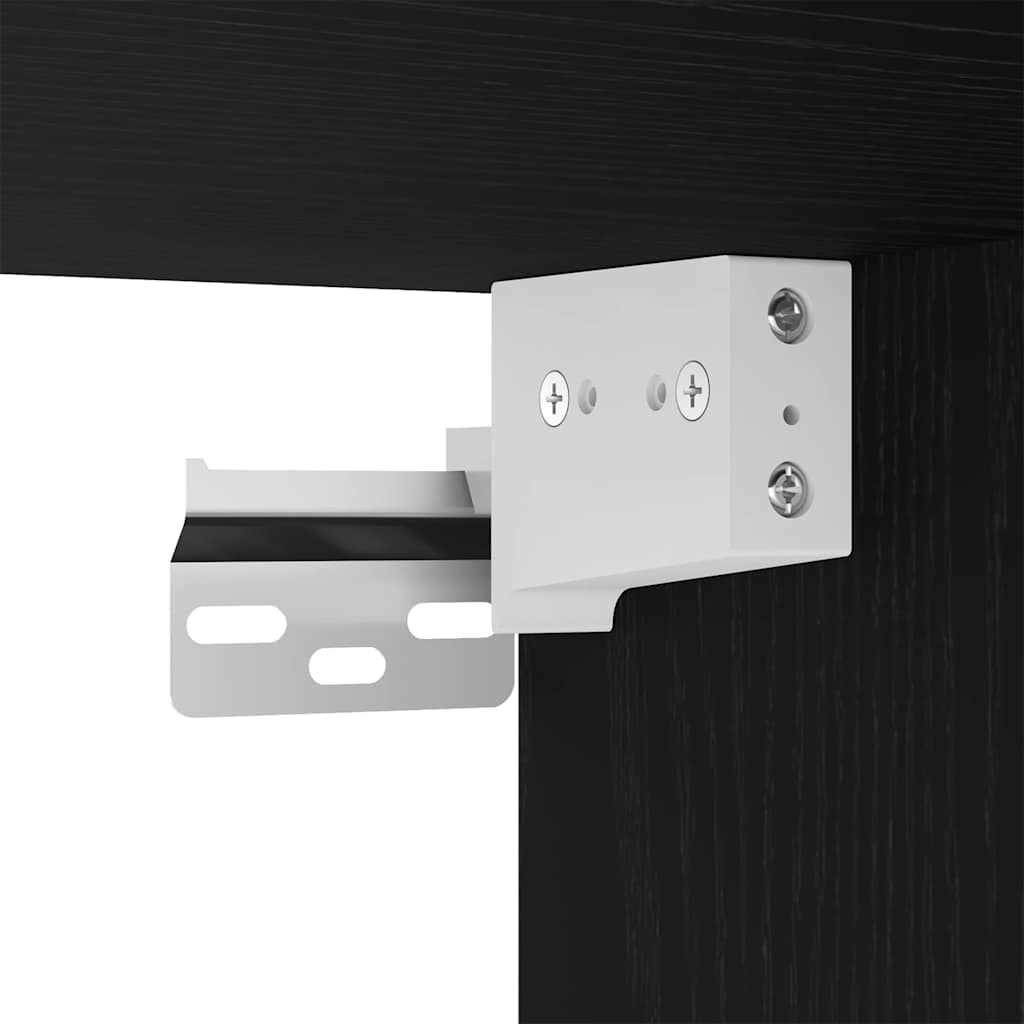 Hanging cabinet with Shelf Riga Black Oak 40 x 29.5 x 40 cm