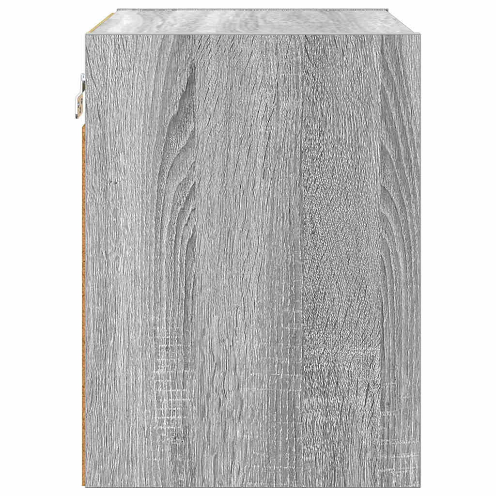 Hanging cabinet with Shelf Riga Grey Sonoma 40 x 29.5 x 40 cm