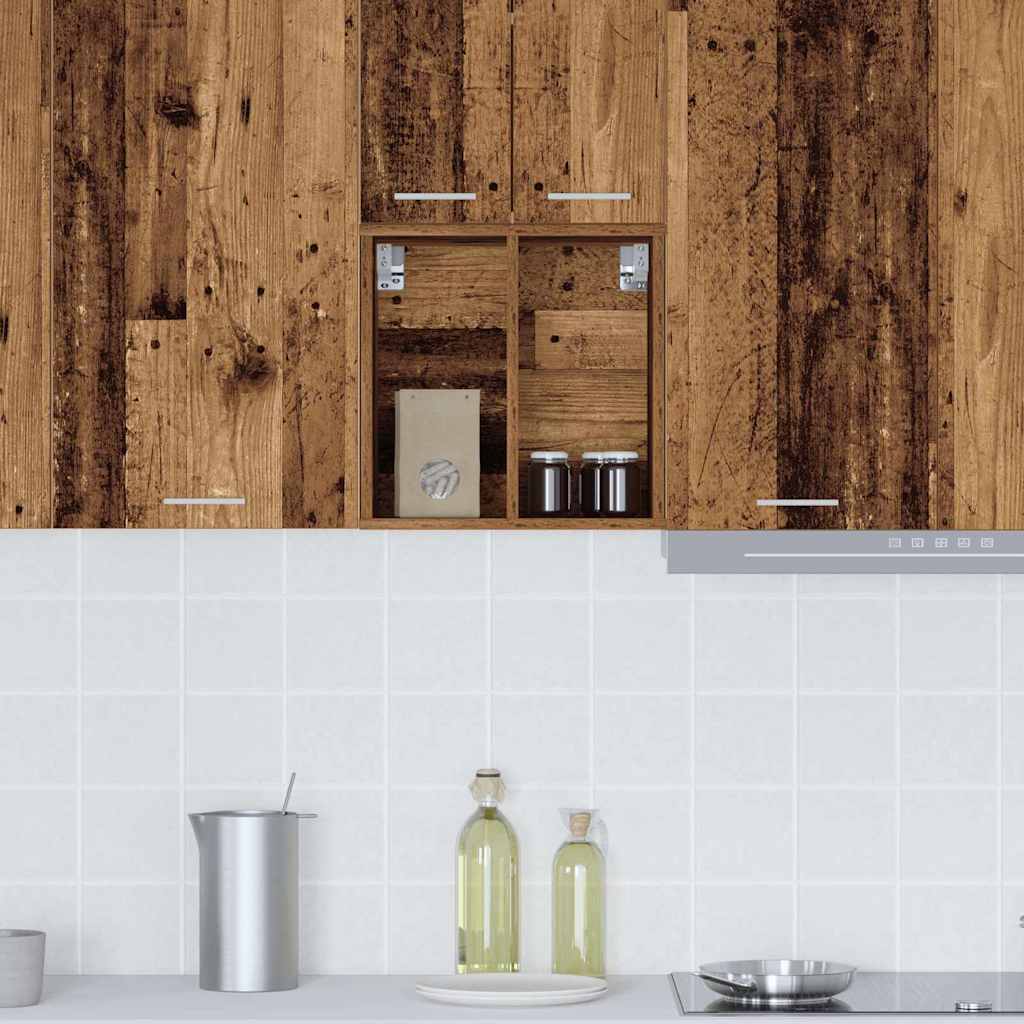Hanging cabinet Riga Old Wood 40 x 29.5 x 40 cm Engineered Wood