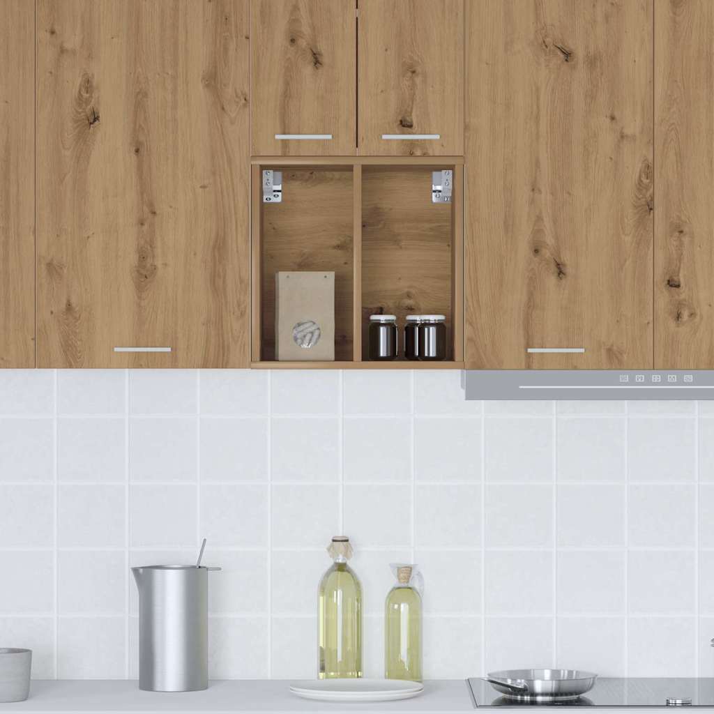 Hanging cabinet with Shelf Riga Artisan Oak 40 x 29.5 x 40 cm