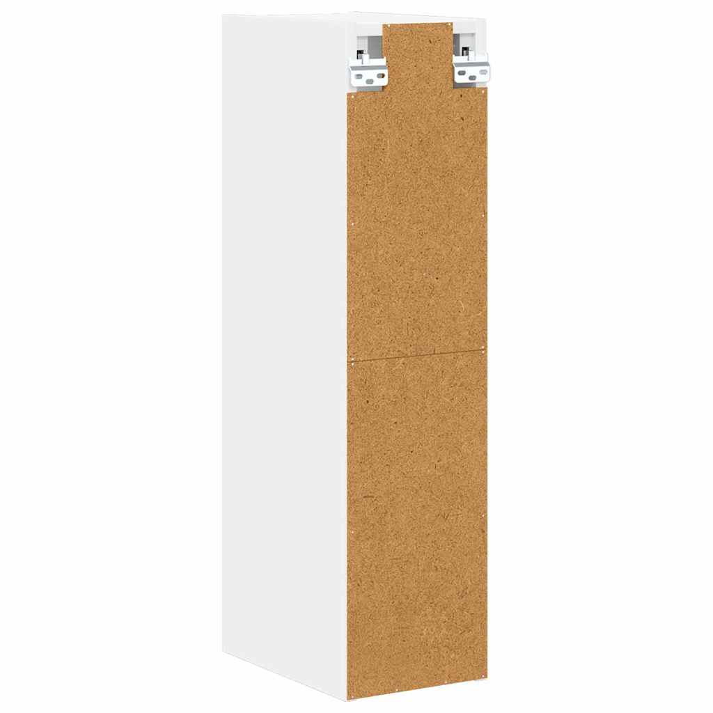 Hanging cabinet Riga White 20 x 29.5 x 80 cm Engineered Wood