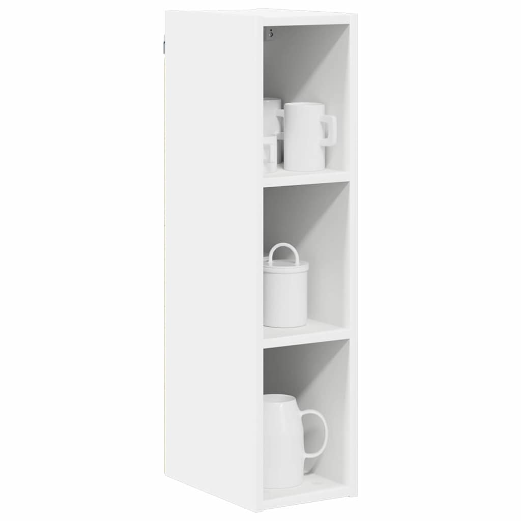 Hanging cabinet Riga White 20 x 29.5 x 80 cm Engineered Wood