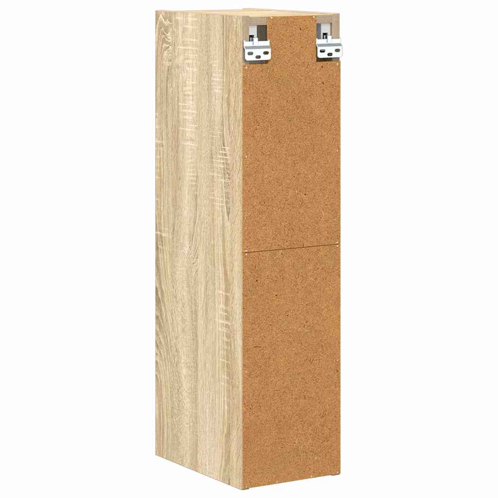 Hanging cabinet with Shelf Riga Sonoma Oak 20 x 29.5 x 80 cm