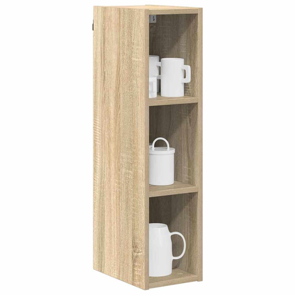 Hanging cabinet with Shelf Riga Sonoma Oak 20 x 29.5 x 80 cm