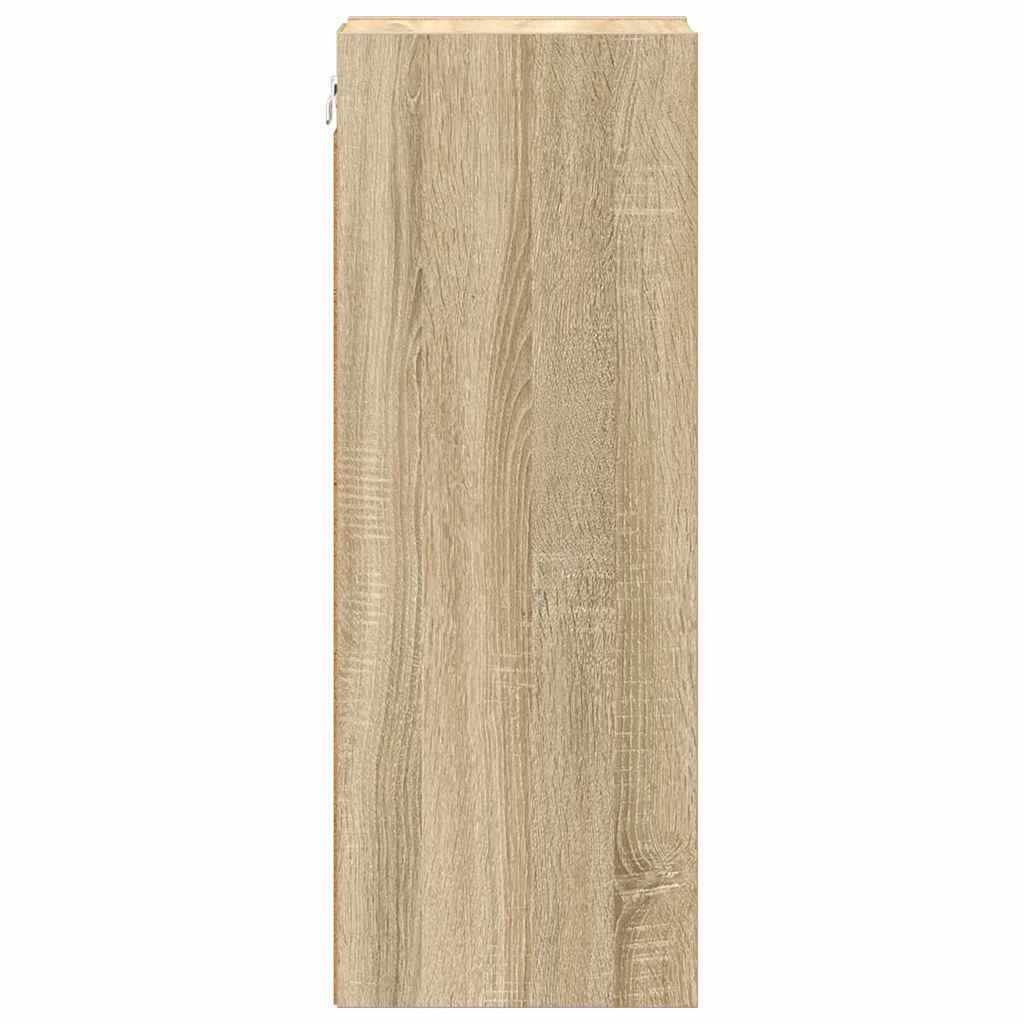 Hanging cabinet with Shelf Riga Sonoma Oak 20 x 29.5 x 80 cm