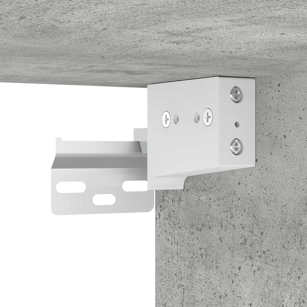 Hanging cabinet with Shelf Riga Concrete Grey 20 x 29.5 x 80 cm