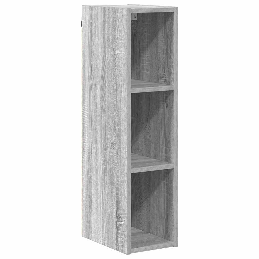Hanging cabinet with Shelf Riga Grey Sonoma 20 x 29.5 x 80 cm
