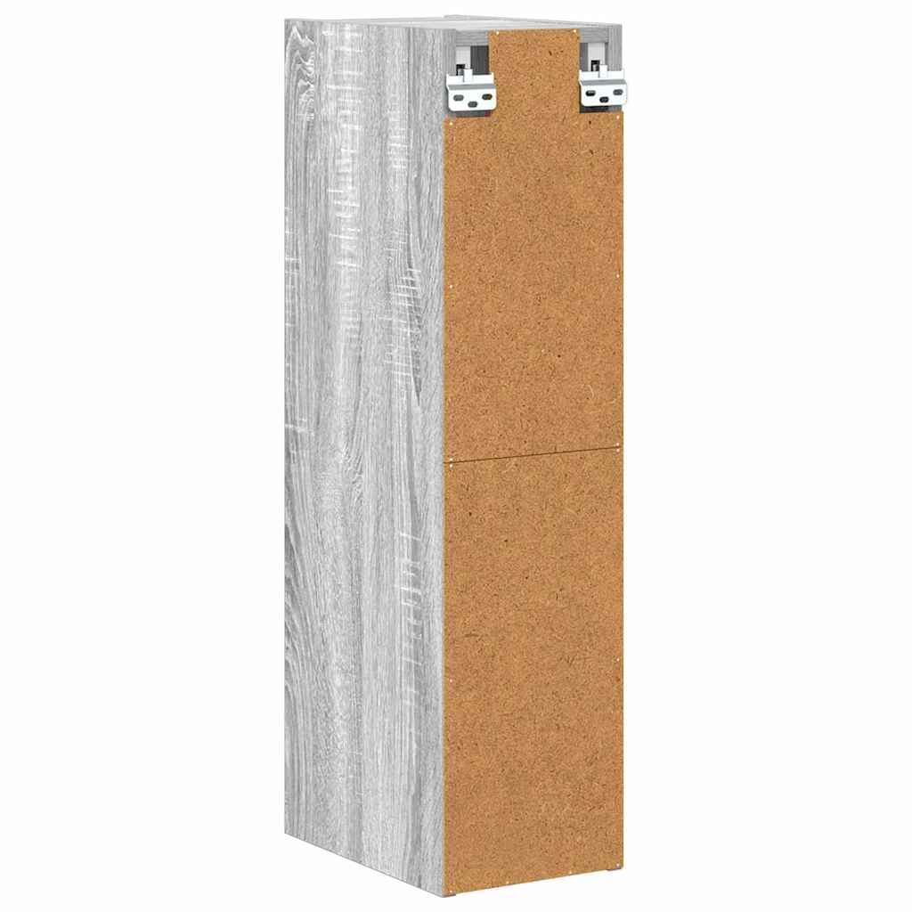 Hanging cabinet with Shelf Riga Grey Sonoma 20 x 29.5 x 80 cm