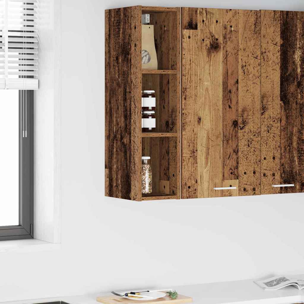 Hanging cabinet Riga Old Wood 20 x 29.5 x 80 cm Engineered Wood