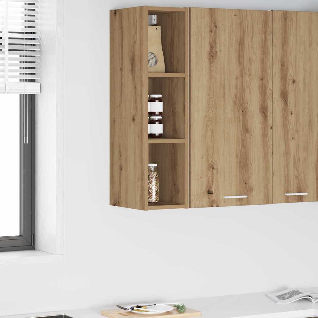Hanging cabinet with Shelf Riga Artisan Oak 20 x 29.5 x 80 cm
