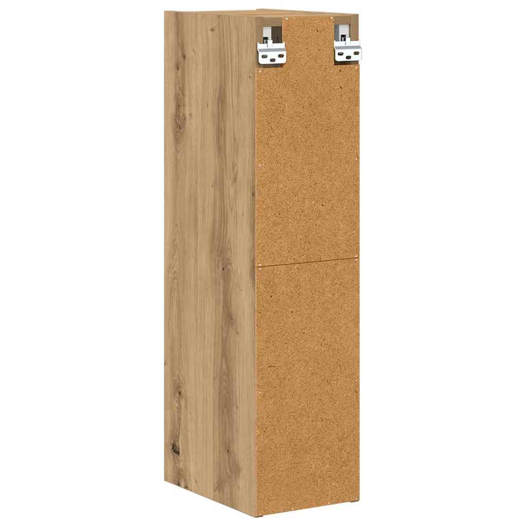 Hanging cabinet with Shelf Riga Artisan Oak 20 x 29.5 x 80 cm