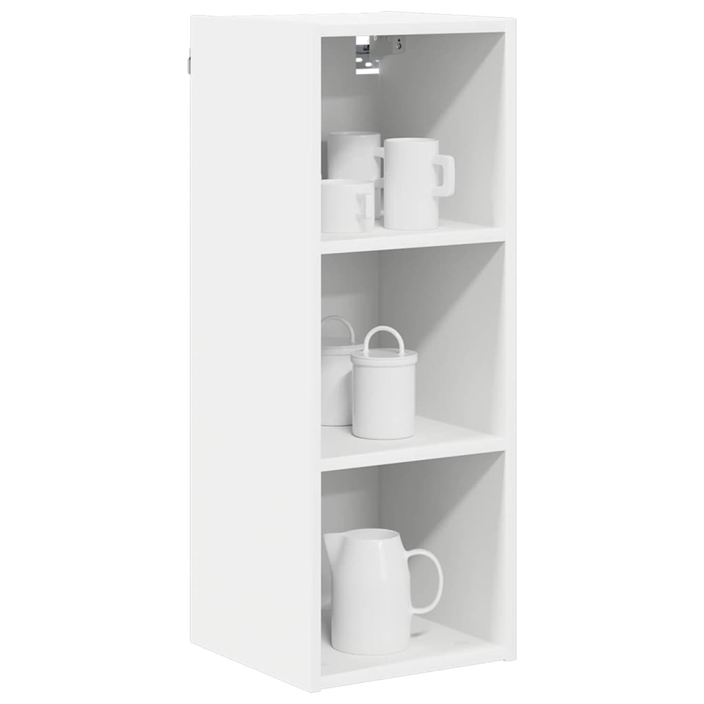 Hanging cabinet Riga White 30 x 29.5 x 80 cm Engineered Wood