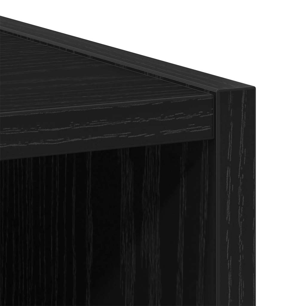 Hanging cabinet with Shelf Riga Black Oak 30 x 29.5 x 80 cm