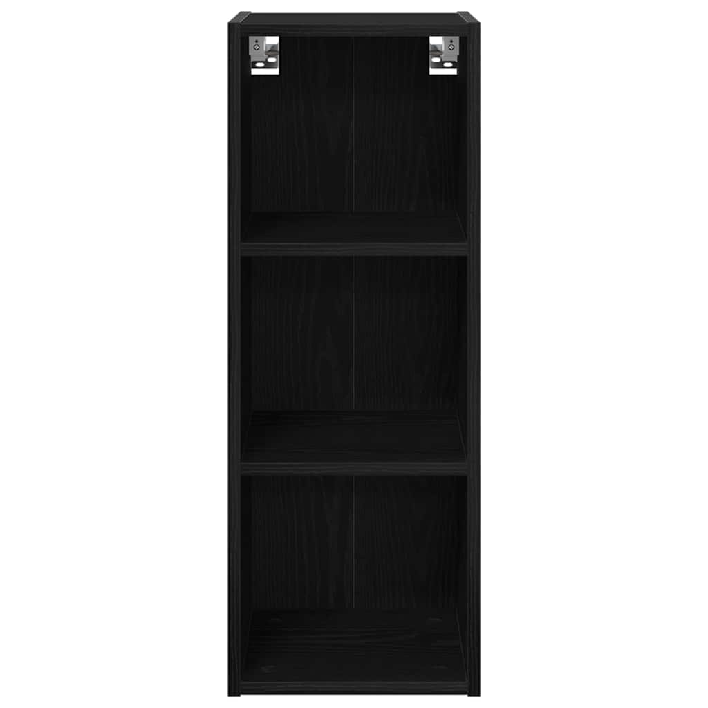 Hanging cabinet with Shelf Riga Black Oak 30 x 29.5 x 80 cm