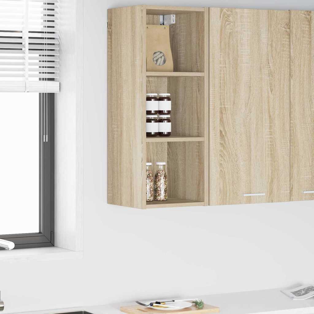 Hanging cabinet with Shelf Riga Sonoma Oak 30 x 29.5 x 80 cm