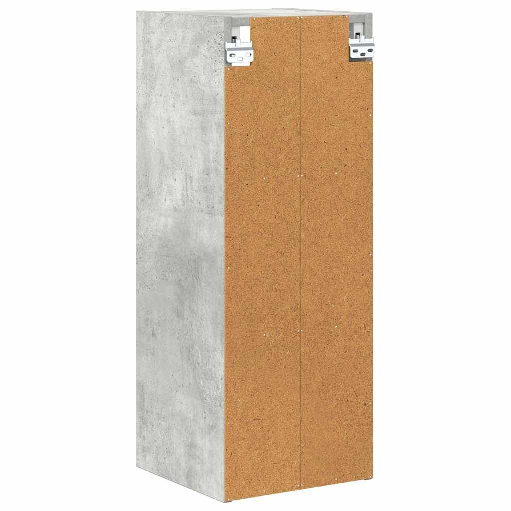 Hanging cabinet with Shelf Riga Concrete Grey 30 x 29.5 x 80 cm