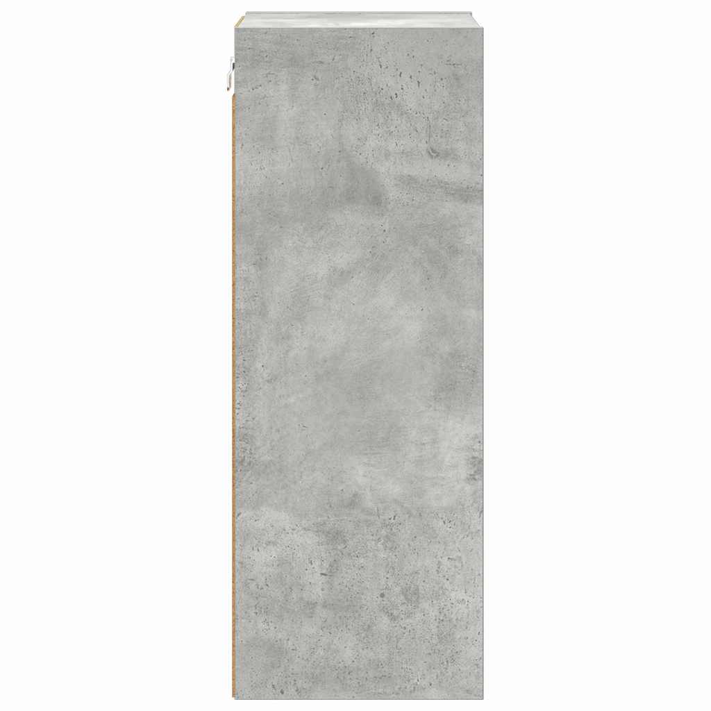 Hanging cabinet with Shelf Riga Concrete Grey 30 x 29.5 x 80 cm