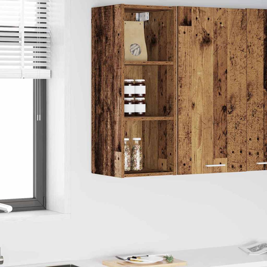 Hanging cabinet Riga Old Wood 30 x 29.5 x 80 cm Engineered Wood