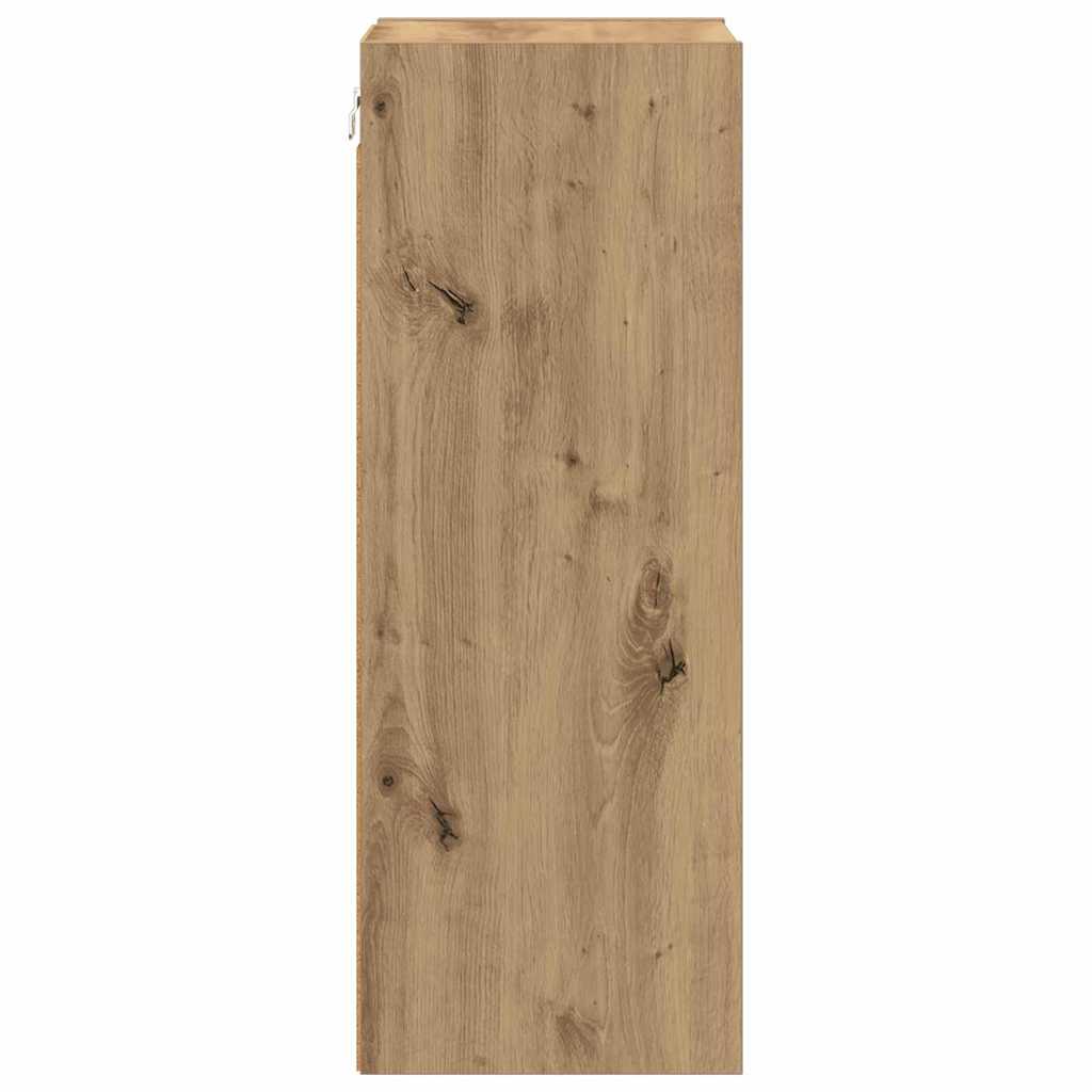 Hanging cabinet with Shelf Riga Artisan Oak 30 x 29.5 x 80 cm