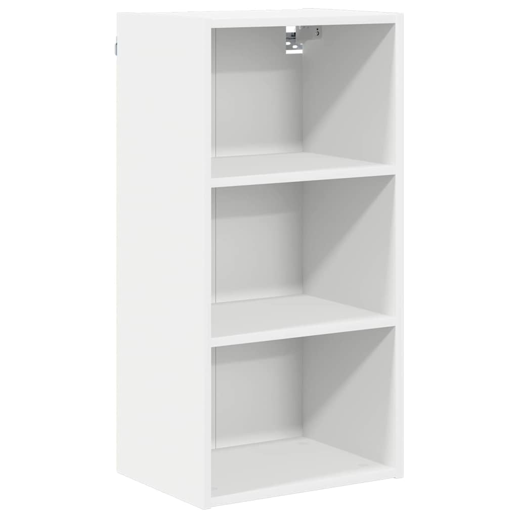 Hanging cabinet Riga White 40 x 29.5 x 80 cm Engineered Wood