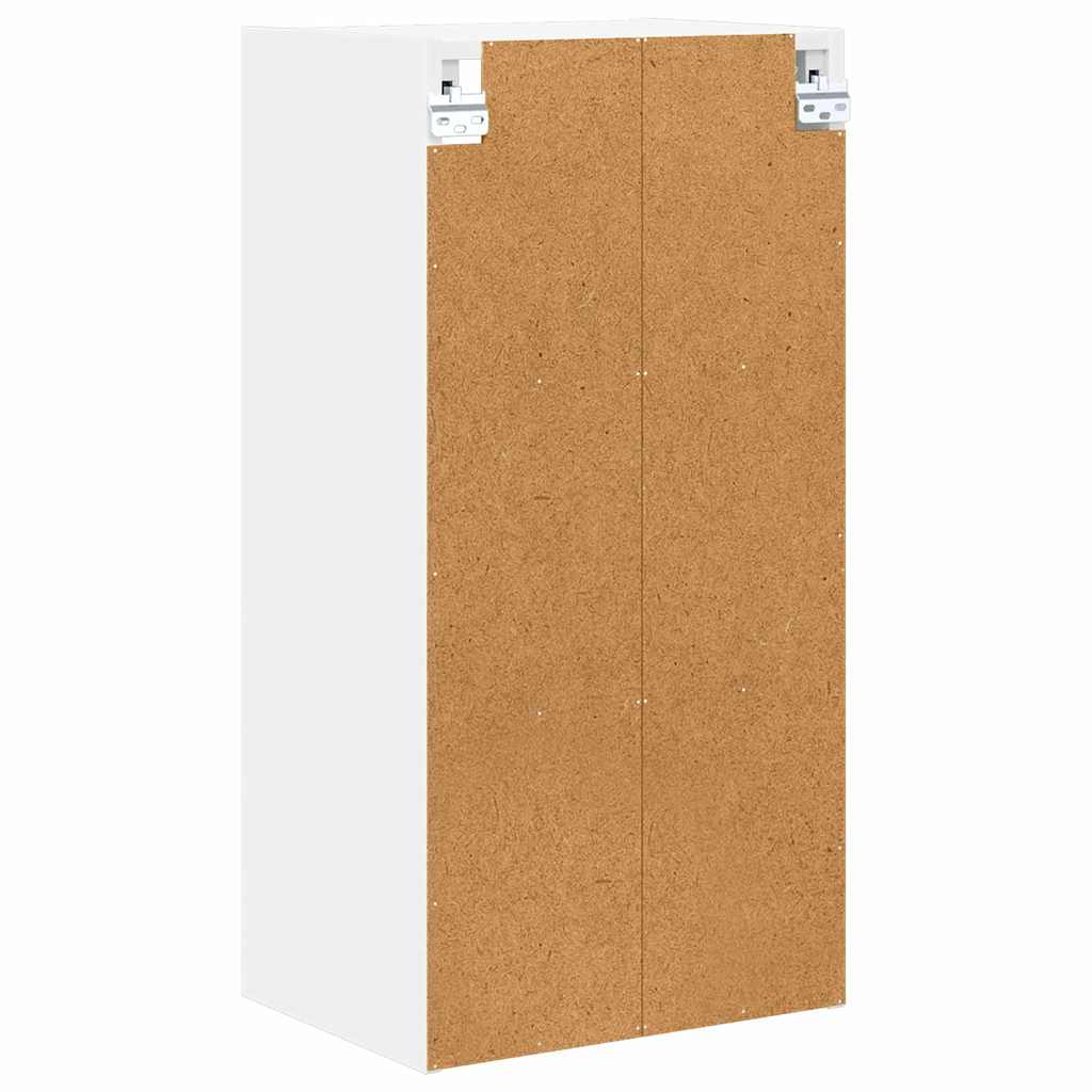 Hanging cabinet Riga White 40 x 29.5 x 80 cm Engineered Wood