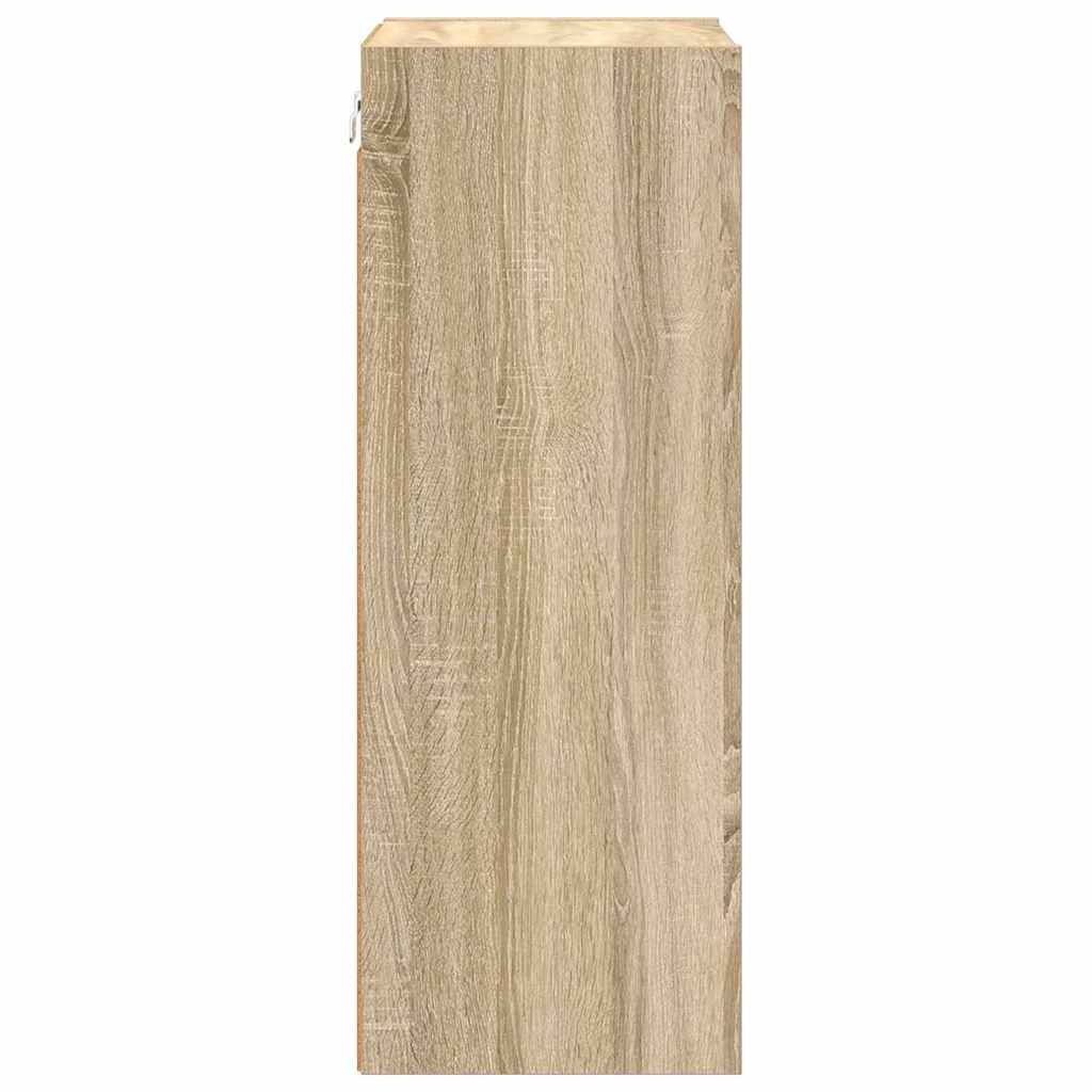 Hanging cabinet with Shelf Riga Sonoma Oak 40 x 29.5 x 80 cm