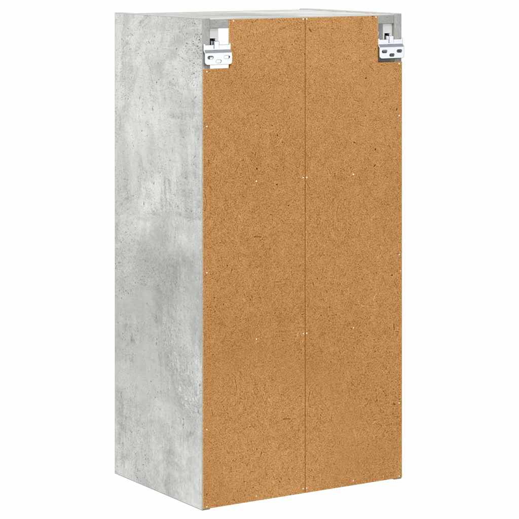 Hanging cabinet with Shelf Riga Concrete Grey 40 x 29.5 x 80 cm