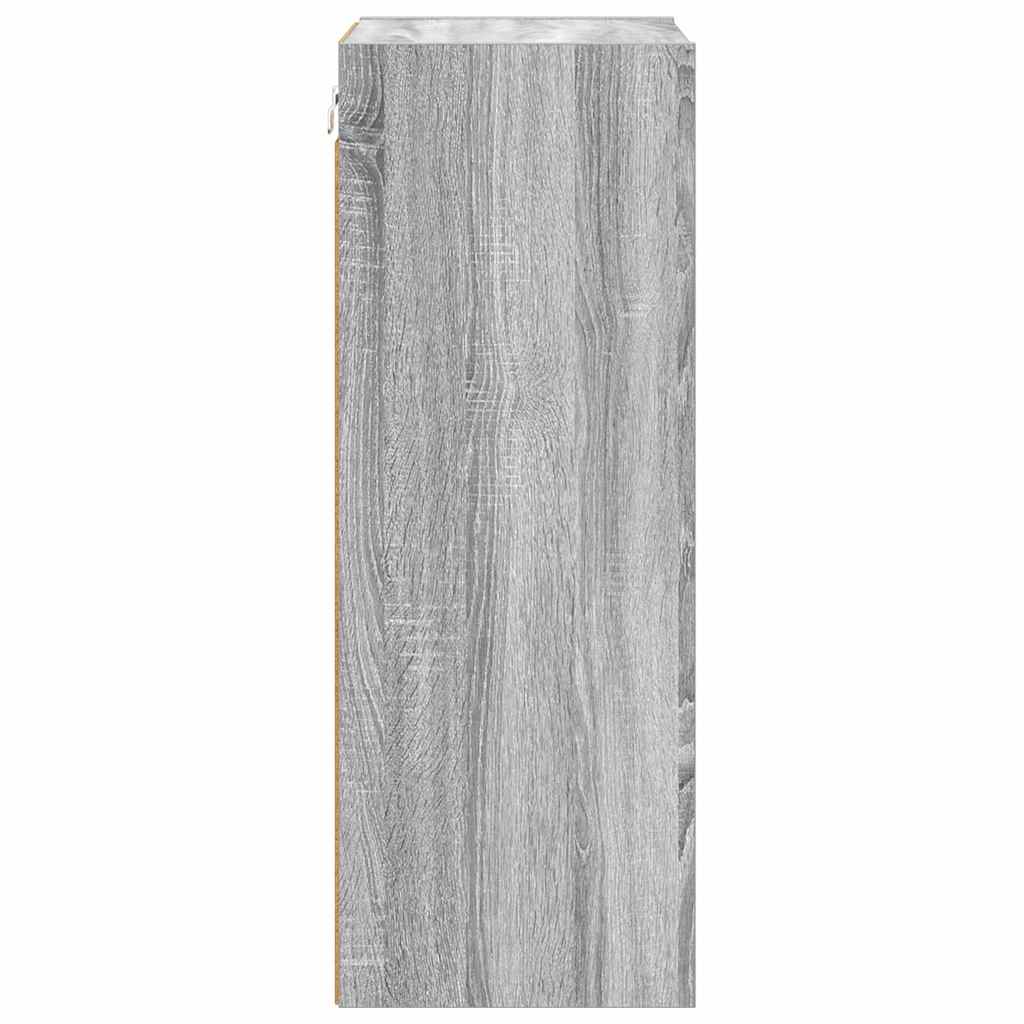 Hanging cabinet with Shelf Riga Grey Sonoma 40 x 29.5 x 80 cm