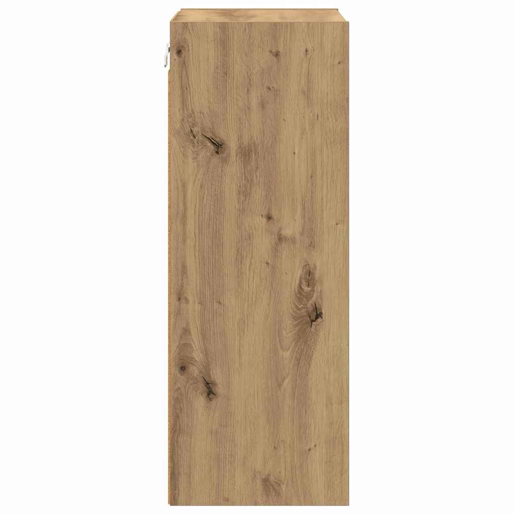 Hanging cabinet with Shelf Riga Artisan Oak 40 x 29.5 x 80 cm