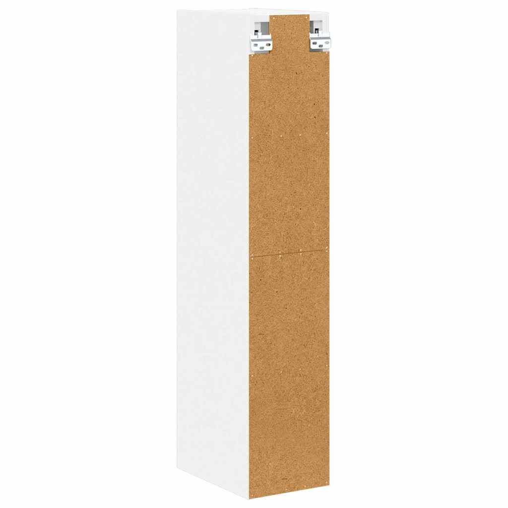 Hanging cabinet Riga White 20 x 29.5 x 100 cm Engineered Wood